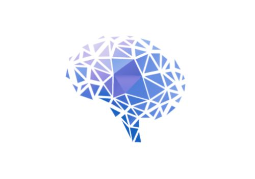 Colourful illustration of a brain