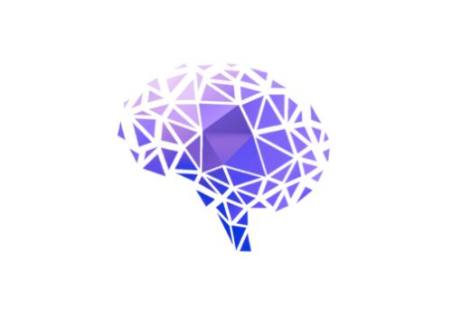 Colourful illustration of a brain