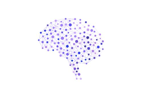 Colourful illustration of a brain