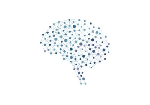 Colourful illustration of a brain