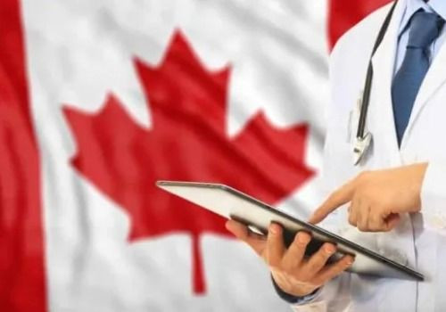 Canadian flag stethoscope