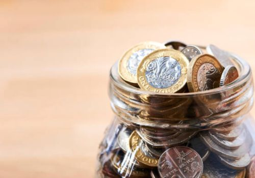 Jar of coins