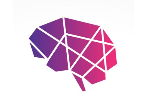 Colourful illustration of a brain